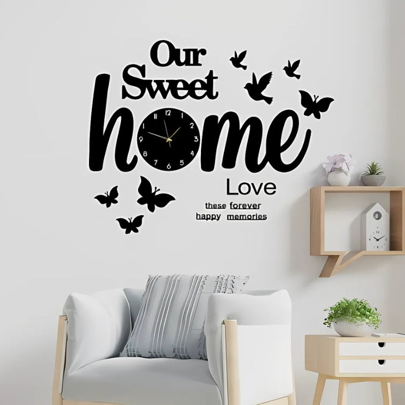 Our Sweet Home Wall Clock